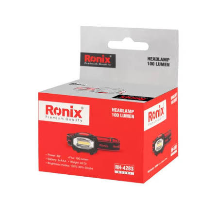 چراغ پیشانی 100 لومن رونیکس مدل RH-4283