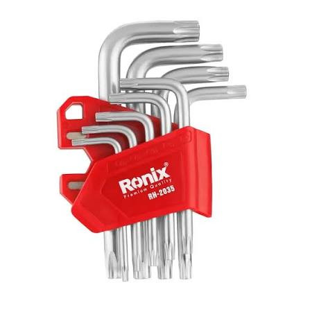ست آچار آلن ستاره ای 9 عددی مگنتی رونیکس مدل RH-2035