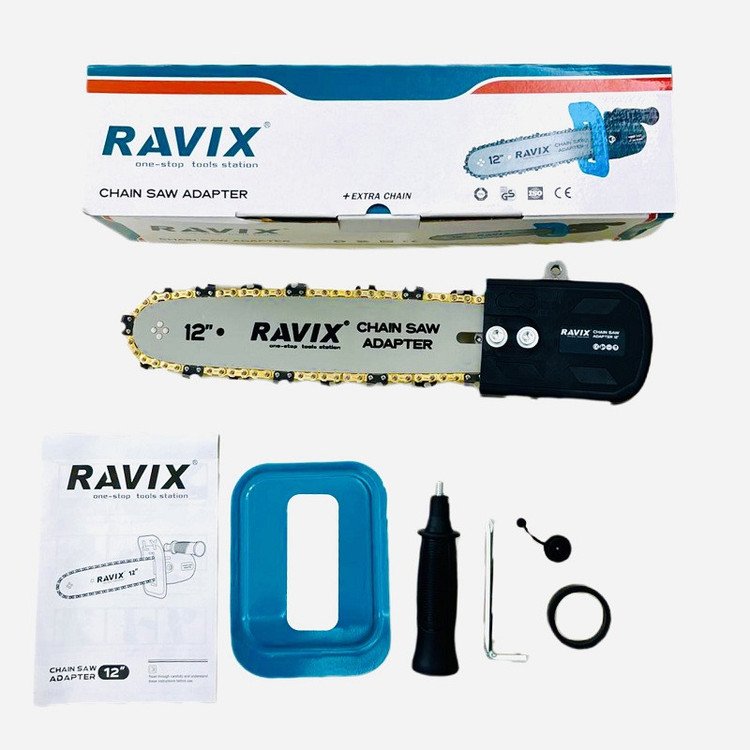 تبدیل مینی فرز به اره زنجیری راویکس مدل RAVIX سایز 30سانت