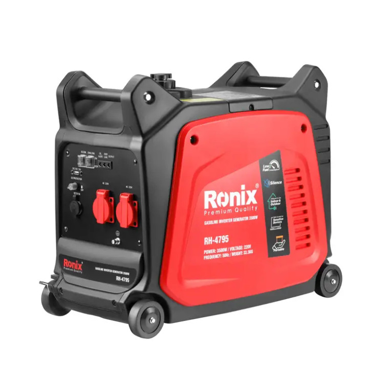 موتور برق سایلنت رونیکس مدل RH-4795 ظرفیت 3500 وات اینورتر