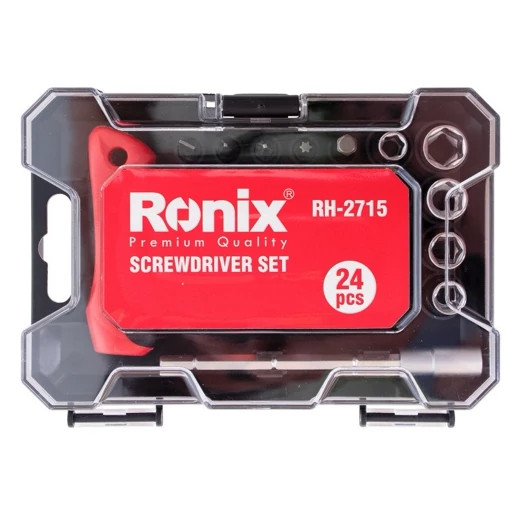 ست 24 عددی بکس و آچار رونیکس مدل RH-2715
