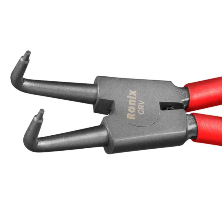 انبر خار باز کن سر کج رونیکس مدل RH-1737 سایز 7 اینچ