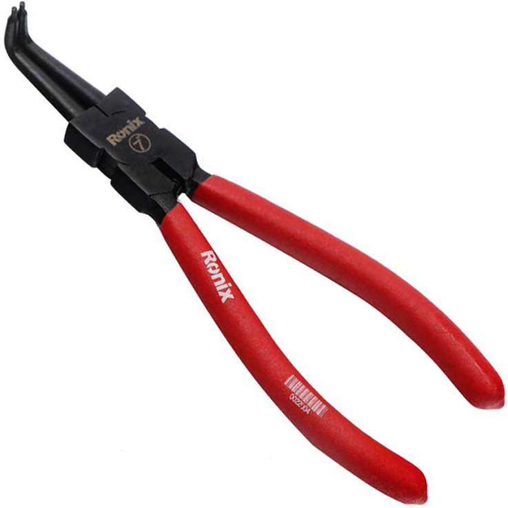 انبر خار باز کن سر کج رونیکس مدل RH-1737 سایز 7 اینچ
