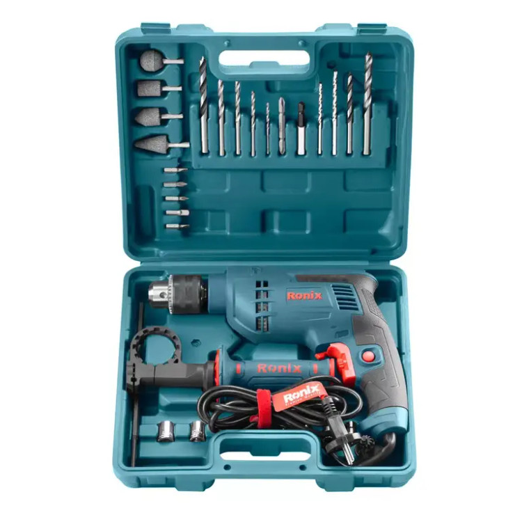دریل برقی رونیکس مدل RS-0007 ست 29 پارچه با آچارخور