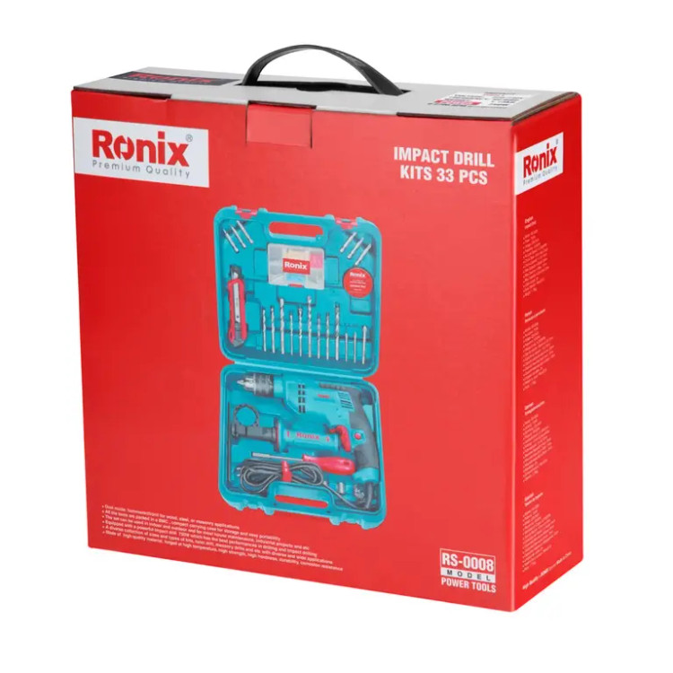 کیت دریل برقی 33 پارچه رونیکس مدل RS-0008