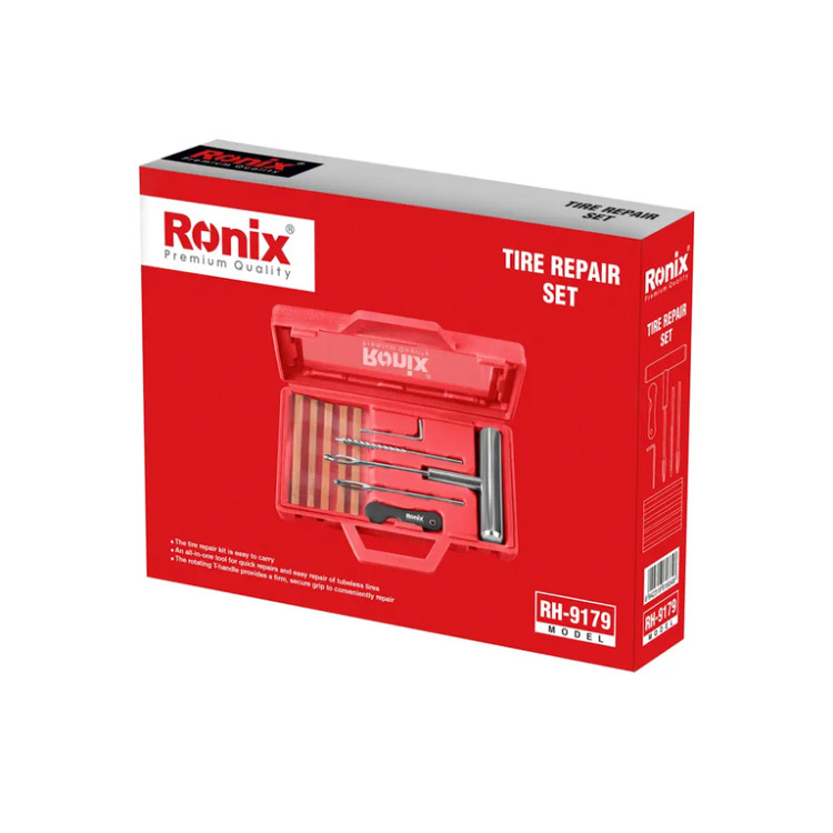 کیت پنچرگیری تایر خودرو رونیکس مدل RH9179 مجموعه 6 عددی