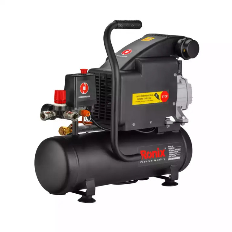 کمپرسور باد رونیکس مدل RC-1010 روغنی ظرفیت 10 لیتر